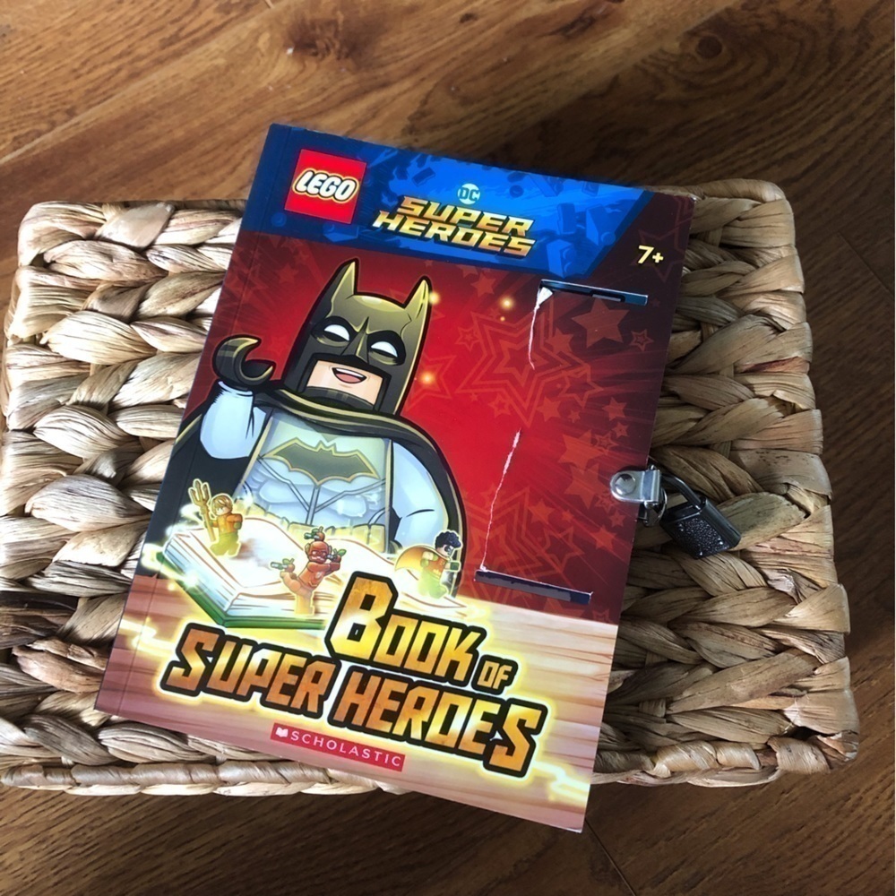 Lego DC Superhero: Book of Super Heroes paperback book
